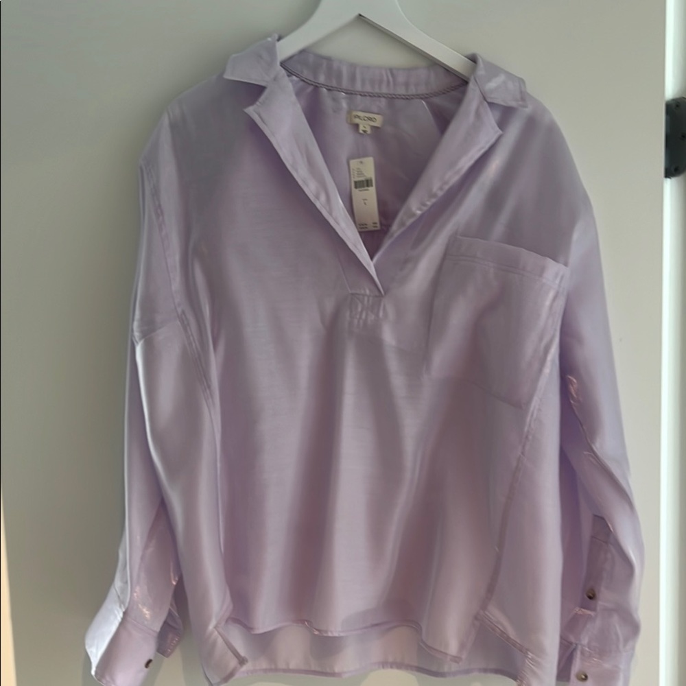 Pilcro Light Purple Blouse